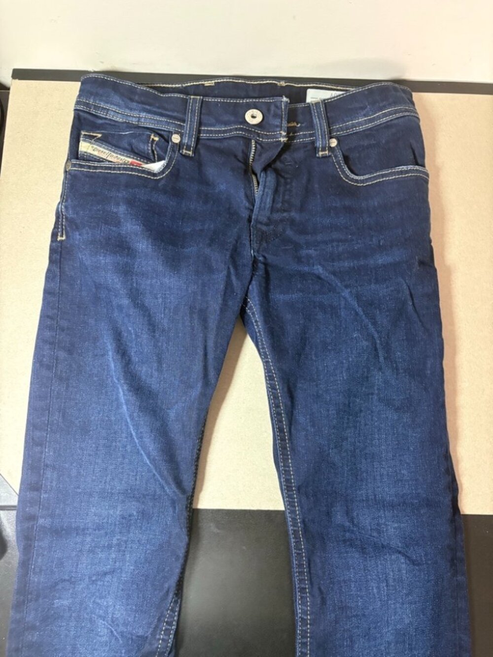 Diesel Industry Dark Wash Denim Jeans